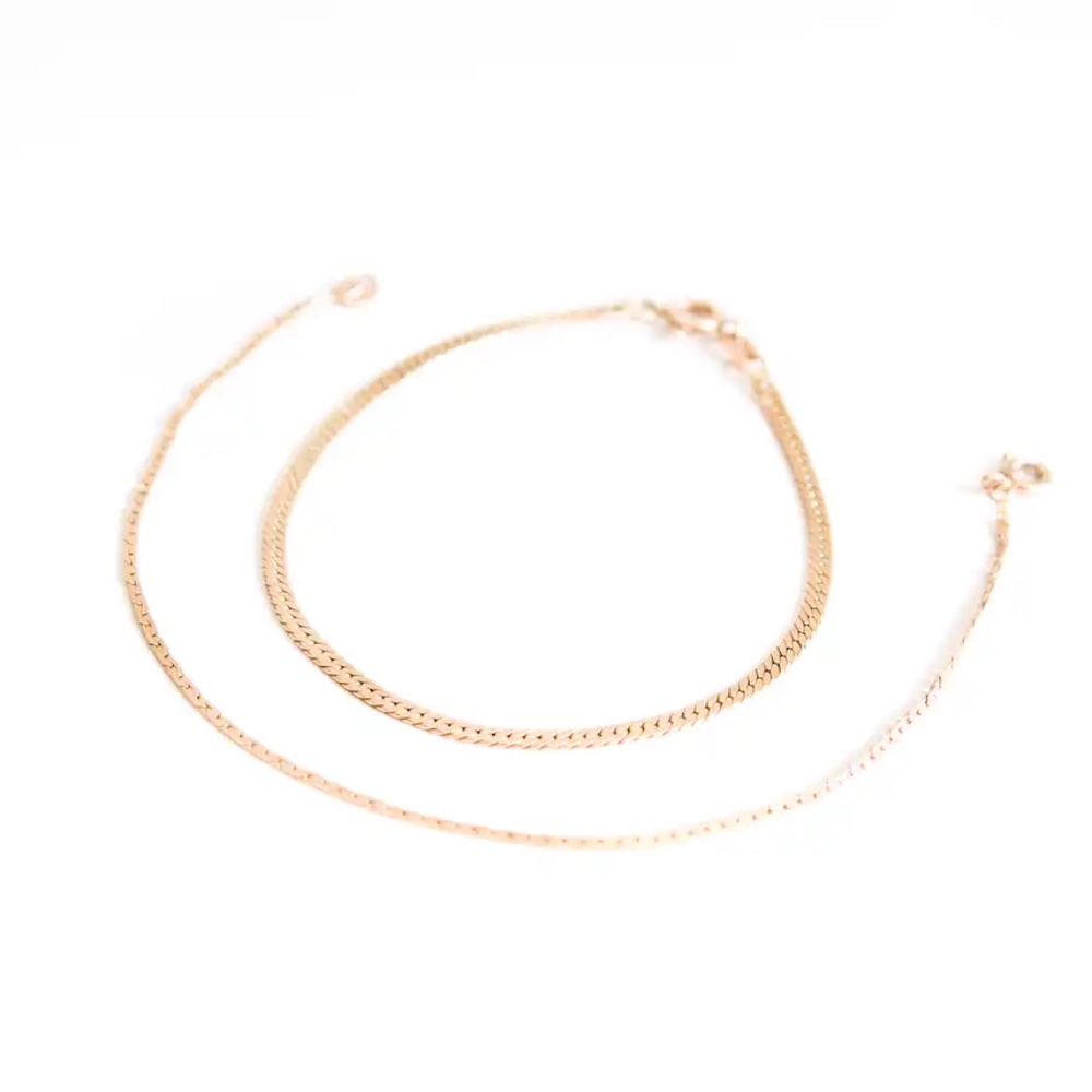 14K Yellow Gold Bracelets